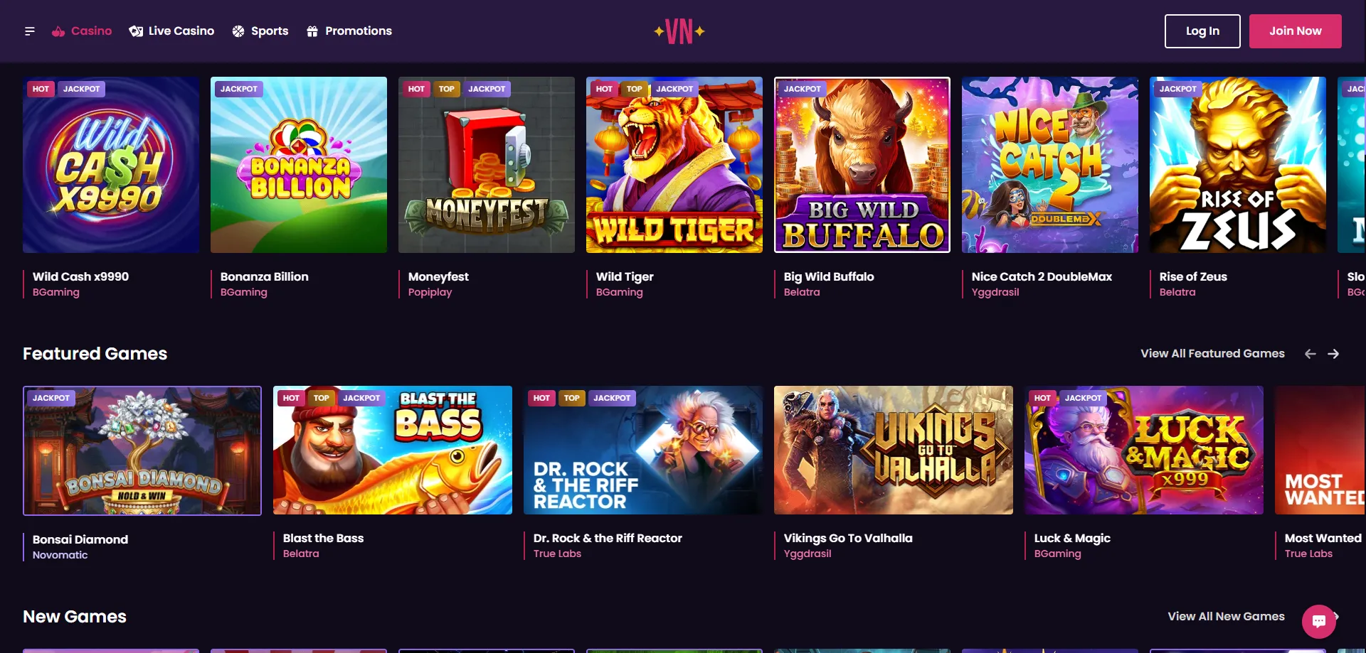 Vegas Now Casino Slots mobil – über 13.000 Spiele im Browser